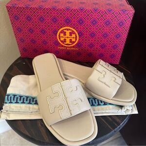 Tory Burch DOUBLE T SPORT SLIDE